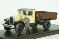 Зис-5 гражданский 1946, с фигуркой, Miniclassic 1:43