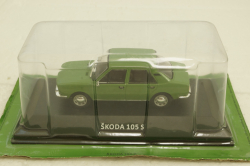 Skoda 105 S, green, KALEIDOSKOP SKODA (DeAgostini) 1:43