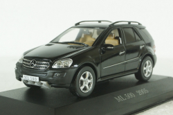 Mercedes ML500, (W164), 2005 black, Altaya 1:43