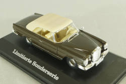 Mercedes 220 SE Coupe (W111) 1961, brown, 4317, Faller 1:43