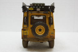 Land Rover Defender 110 Rally Camel Trophy 1993 Dirty Version, ALM810309, Almost Real 1:18