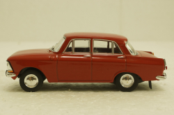 Москвич-412, красный, Автолегенды СССР №41, 1:43 с журналом! (ДЕФЕКТ)