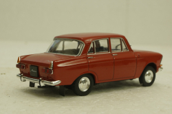 Москвич-412, красный, Автолегенды СССР №41, 1:43 с журналом! (ДЕФЕКТ)
