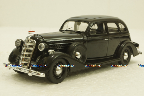 Зис-101, черный, Автолегенды СССР №77, 1:43