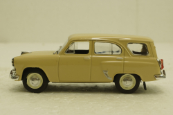 Москвич-423Н, бежевый, Автолегенды СССР №46, 1:43 с журналом! (Блистер вскрыт)
