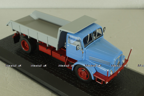 IFA H6 Kipper 1957 dump truck, blue/grey, Atlas 1:43