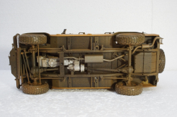 Land Rover Defender 110 Rally Camel Trophy 1993 Dirty Version, ALM810309, Almost Real 1:18