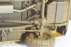 Land Rover Defender 110 Rally Camel Trophy 1993 Dirty Version, ALM810309, Almost Real 1:18