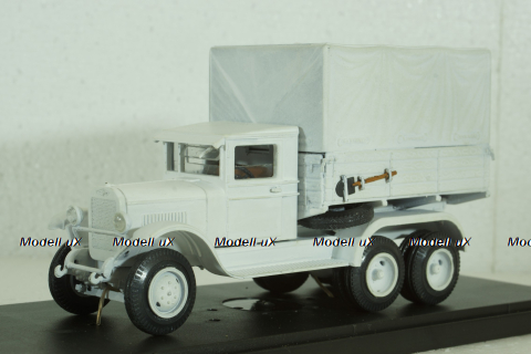 Зис-6 с тентом, зимний окрас 1943, Model43 1:43