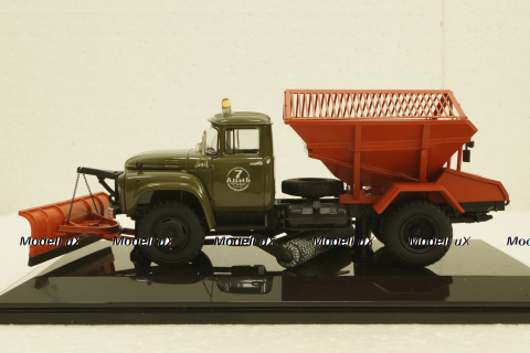 Зил-130 ПР-130 Пескоразбрасыватель, 1977, 113024, РЕПЛИКА DiP Models 1:43