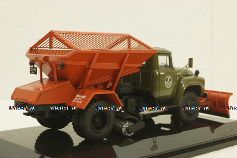 Зил-130 ПР-130 Пескоразбрасыватель, 1977, 113024, РЕПЛИКА DiP Models 1:43