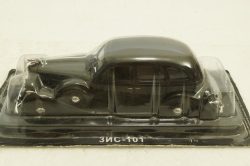 Зис-101, черный, Автолегенды СССР №77, 1:43