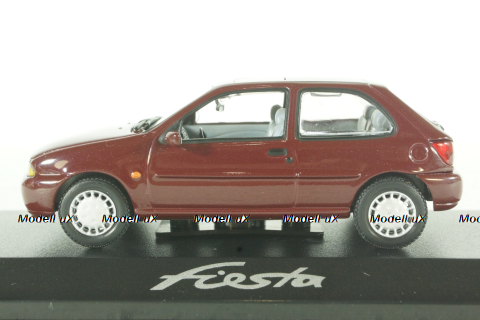 Ford Fiesta 1996 dark red,  Minichamps 1:43