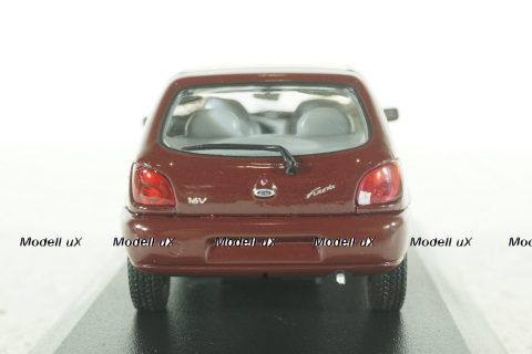 Ford Fiesta 1996 dark red,  Minichamps 1:43