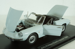 Alfa Romeo 1600 Duetto Spider 1966, blue celeste, 18120002, TOURING 1:18