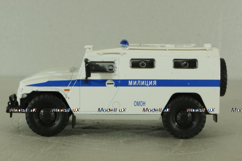 Газ-233036 "Тигр" Милиция 2005, Автомобиль на службе №29, 1:43