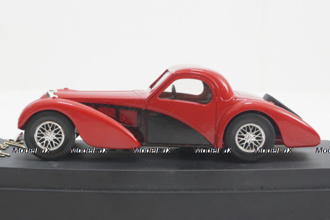 Bugatti Atalante, red, 4088, Solido 1:43