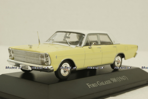 Ford Galaxie 500, yellow/white, 1967, Altaya 1:43