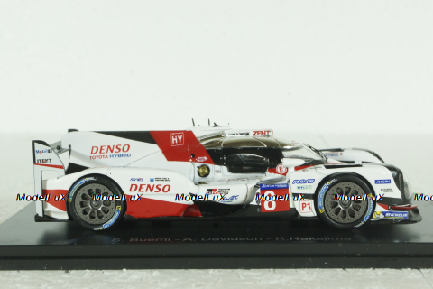 Toyota TS050 Hybrid #8 8th 24h LeMans 2017 Buemi, Davidson, Nakajima, Spark 1:43