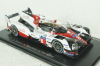 Toyota TS050 Hybrid #8 8th 24h LeMans 2017 Buemi, Davidson, Nakajima, Spark 1:43