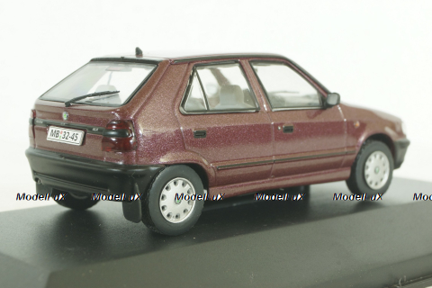 Skoda Felicia dark red, KALEIDOSKOP SKODA (DeAgostini) 1:43