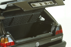 Volkswagen Golf II Gti Match, black metallic 1989, 188559, Norev 1:18