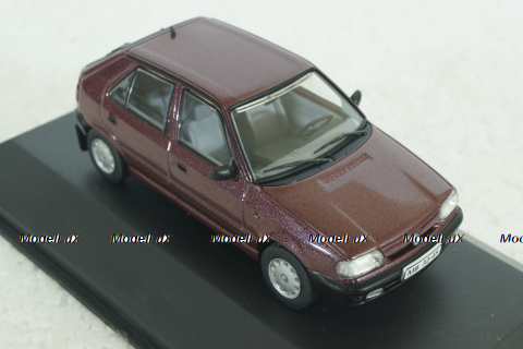 Skoda Felicia dark red, KALEIDOSKOP SKODA (DeAgostini) 1:43