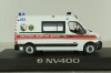 Nissan NV400 Van, Медична допомога, білий, SAL006, Salah43 1:43