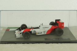 McLaren MP4/4 Ayrton Senna, white/red,  Altaya 1:43