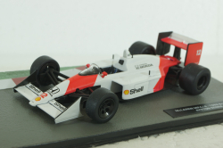 McLaren MP4/4 Ayrton Senna, white/red,  Altaya 1:43