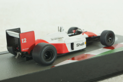 McLaren MP4/4 Ayrton Senna, white/red,  Altaya 1:43