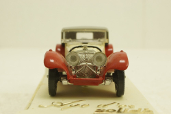 Jaguar SS100, beige/red, 4002, Solido 1:43