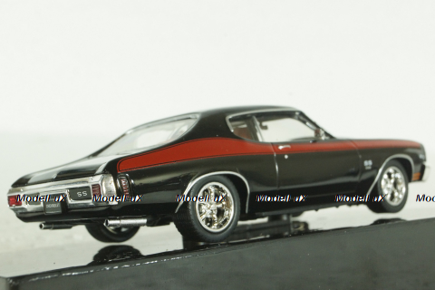 Chevrolet Chevelle SS  1970 black/red, CLC477N.22, IXO 1:43 