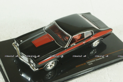 Chevrolet Chevelle SS  1970 black/red, CLC477N.22, IXO 1:43 