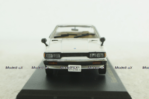Nissan Silvia ZSE X 1979, white, Nissan collection vol.6, NC006, Hachette 1:43