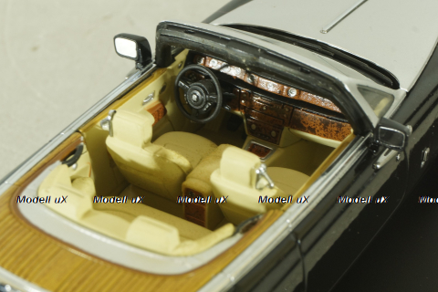 Rolls Royce Phantom Drophead Coupe, diamond black 2007, 05532DBK, Kyosho 1:43