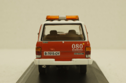 Nissan Patrol Barcelona bomb squad, fire engine,  1994, Altaya 1:43