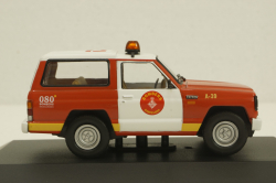 Nissan Patrol Barcelona bomb squad, fire engine,  1994, Altaya 1:43