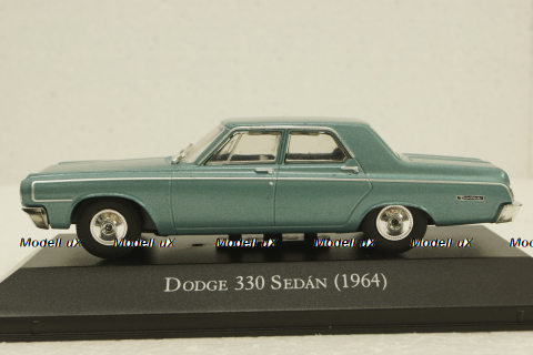 Dodge 330 Sedan, turquoise metallic, 1964, Altaya 1:43
