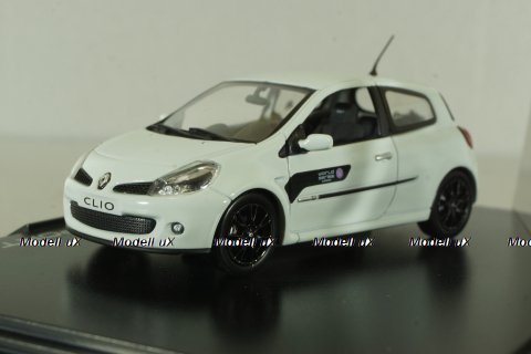 Renault Clio III RS WSR, white, Norev 1:43