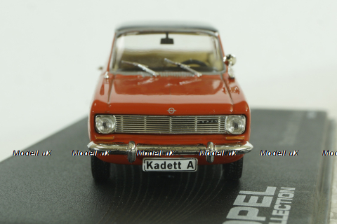 Opel Kadett A Coupe 1962 red, OPC012, Opel Collection #12 1:43
