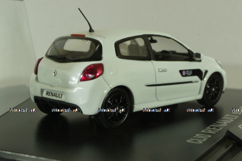 Renault Clio III RS WSR, white, Norev 1:43