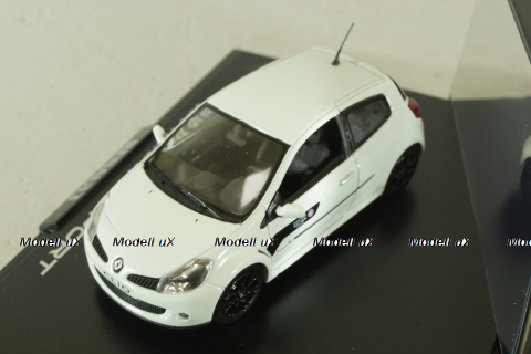 Renault Clio III RS WSR, white, Norev 1:43