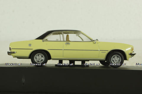 Opel Commondore B GS/E 1972, yellow, OPC014, Opel Collection #14 1:43