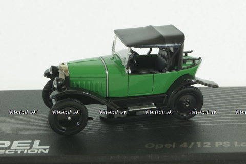 Opel 4/12 PS 1924 green, OPC022, Opel Collection #22 1:43