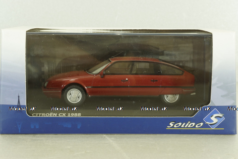 Citroen CX GTI Turbo II 1990 red, SL4311702, Solido 1:43