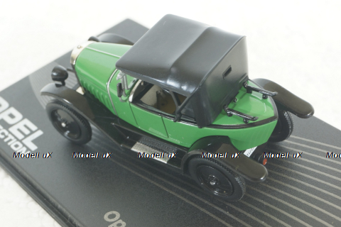 Opel 4/12 PS 1924 green, OPC022, Opel Collection #22 1:43