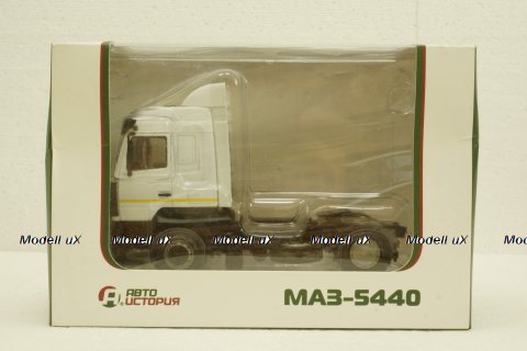Маз-5440 тягач, белый, 102668, АвтоИстория 1:43