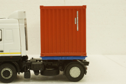 Маз-938920 контейнеровоз, п/прицеп, 102163, АвтоИстория 1:43