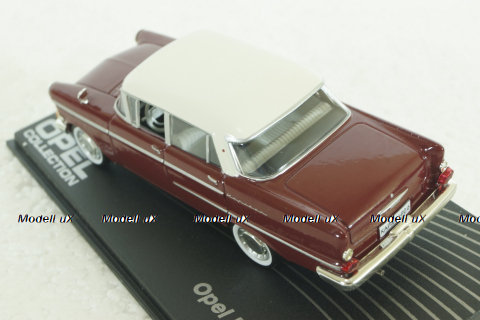 Opel Kapitan PII 1959, red, OPC018, Opel Collection #18 1:43